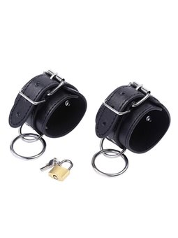 Ohmama Fetish O-Ring Locked Wrist Restraints