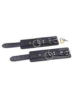 Ohmama Fetish O-Ring Locked Wrist Restraints