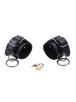 Ohmama Fetish O-Ring Locked Wrist Restraints