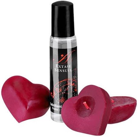 Extase Sensuel - Silk Nights Kit Candele e Lubrificante