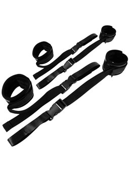 Ohmama Fetish Nylon and Velcro Restraint Handcuffs
