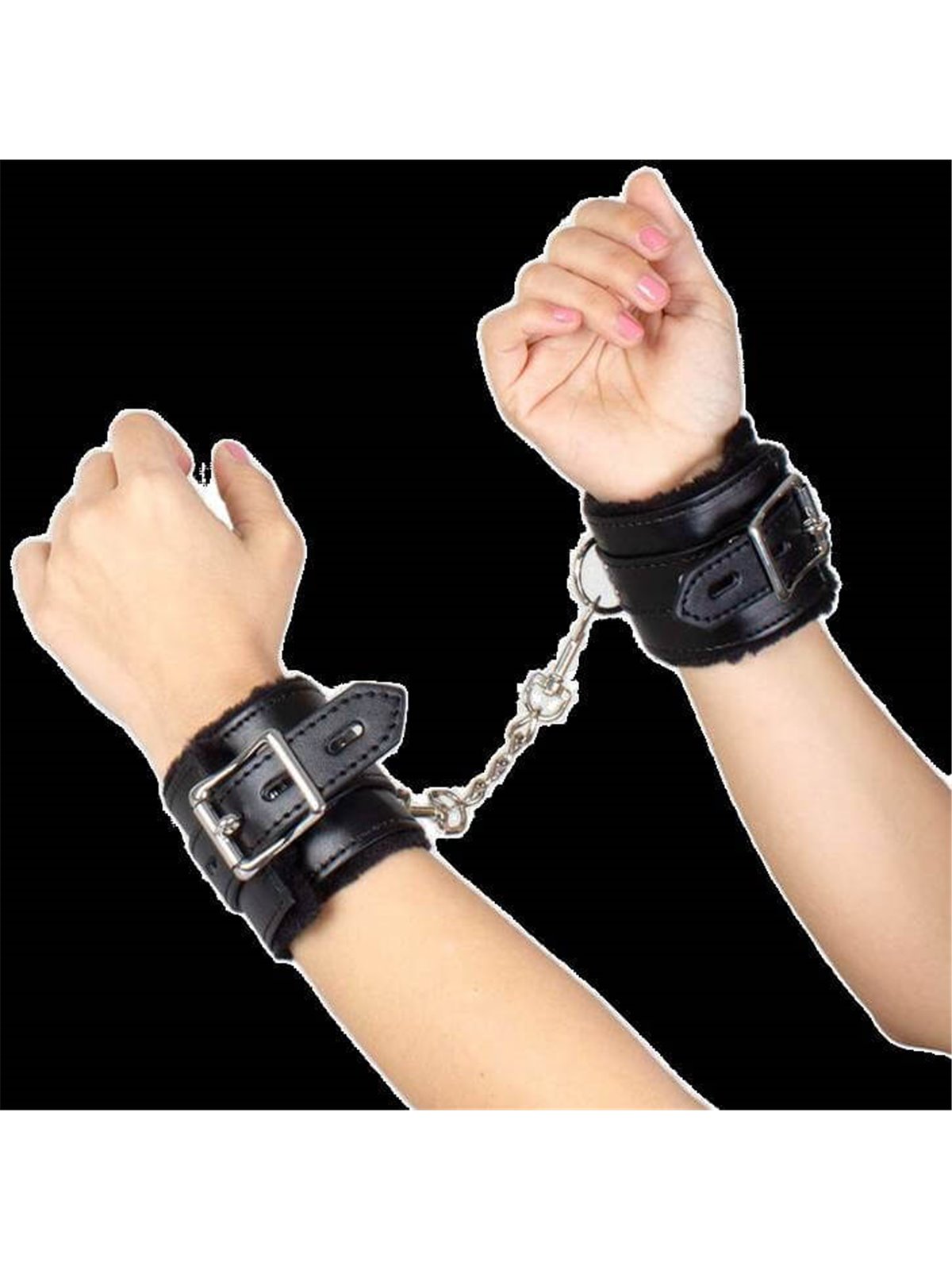 Secretplay - Black Bondage Handcuffs Bdsm Collection