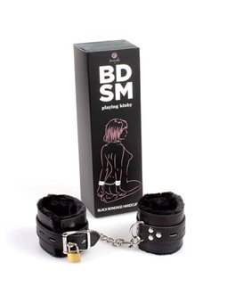 Secretplay - Black Bondage Handcuffs Bdsm Collection