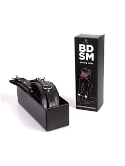 Secretplay - Black Bondage Handcuffs Bdsm Collection