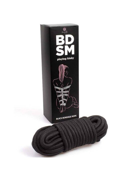 Secretplay - Black Bondage Rope Bdsm Collection