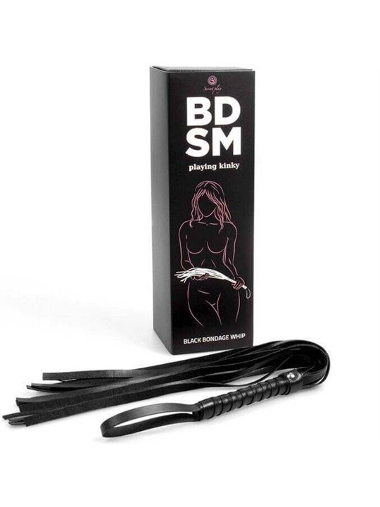 Secretplay - Black Bondage Whip Bdsm Collection