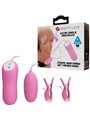 Pretty Love - Tweezers with Vibration and Pink Eletroshock