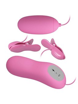 Pretty Love - Tweezers with Vibration and Pink Eletroshock