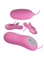 Pretty Love - Tweezers with Vibration and Pink Eletroshock