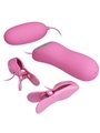 Pretty Love - Tweezers with Vibration and Pink Eletroshock