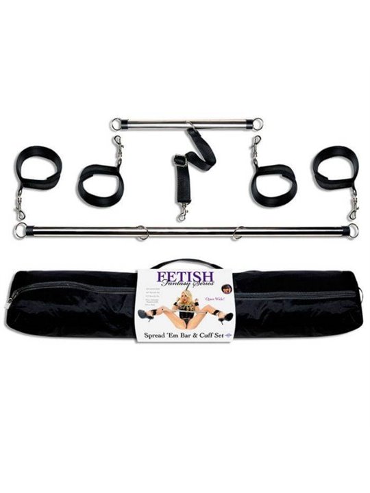 Fetish Fantasy Series Spread Em Bar And Cuff Set
