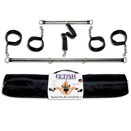 Fetish Fantasy Series - Series Spread Em Bar and Cuff Set