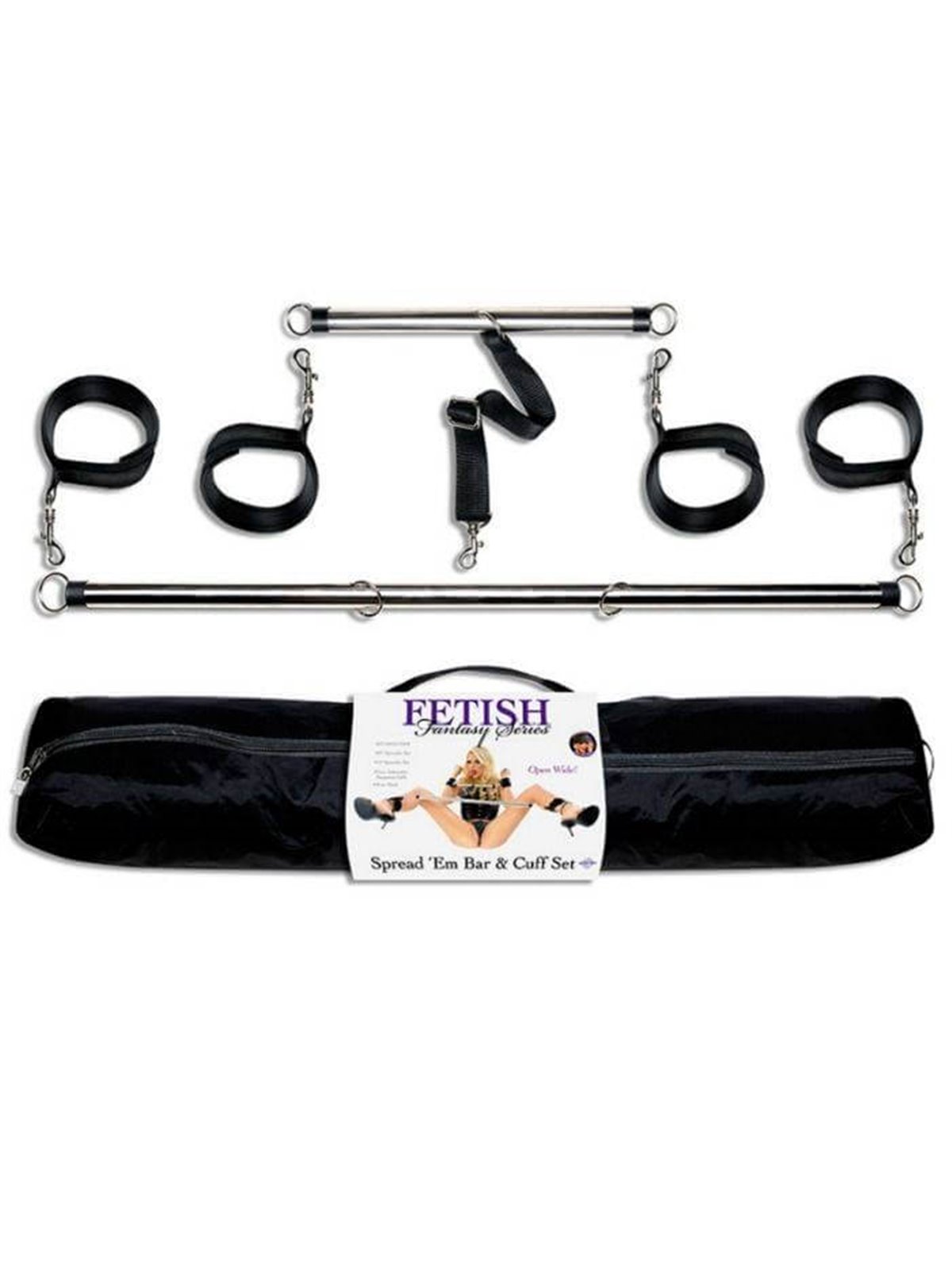 Fetish Fantasy Series Spread Em Bar And Cuff Set