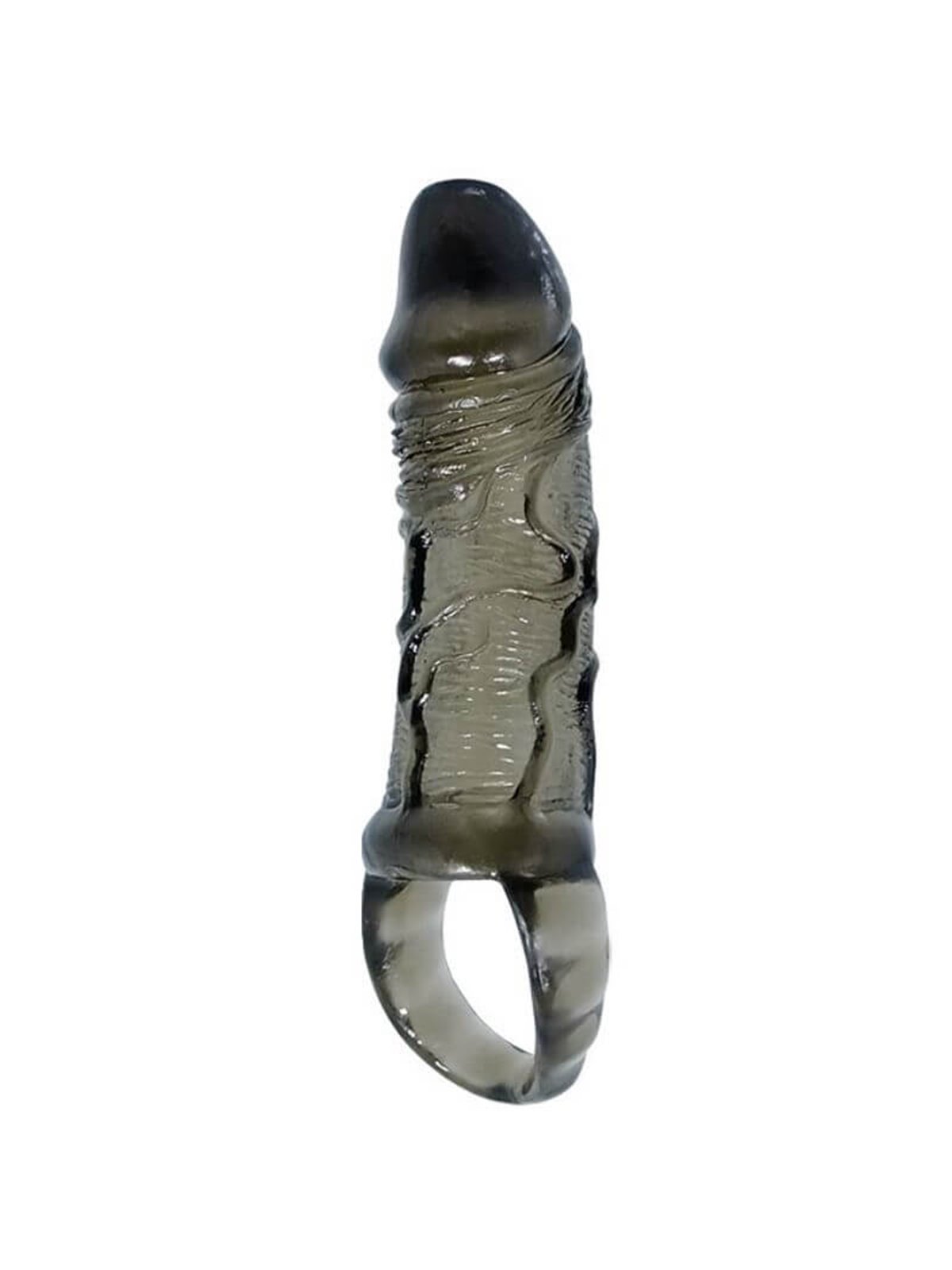 Baile Men Extension - Guaina Fallica con Anello per Testicoli - 11,5 CM