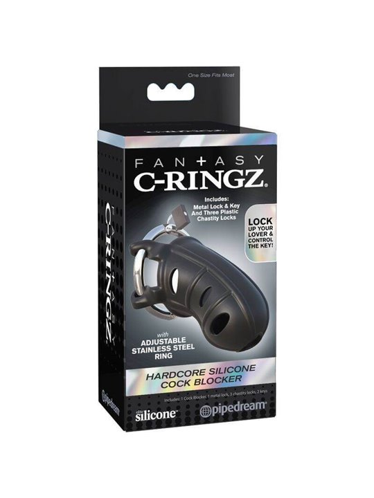 Fantasy C-Ringz - Extreme Silicone Cock Blocker