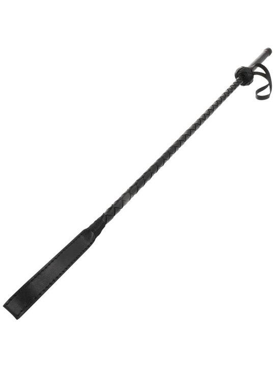 Darkness Bondage Whip - Frusta Nera in Morbido PVC - 60 Cm