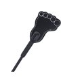 Darkness - Frusta Crop & Flogger Black Fetish Bdsm