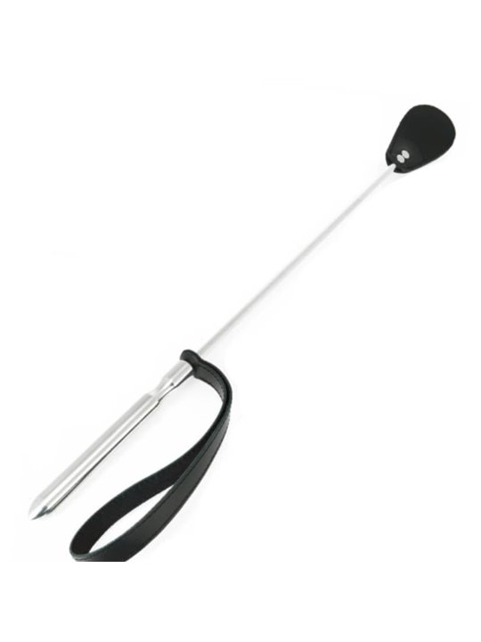 Metal Hard Metal & Leather Whip