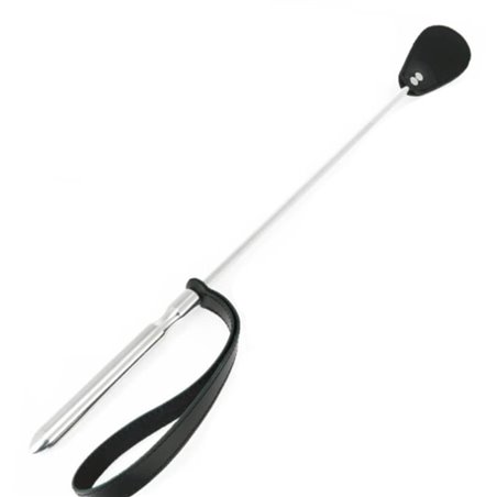 Metal Hard Metal & Leather Whip