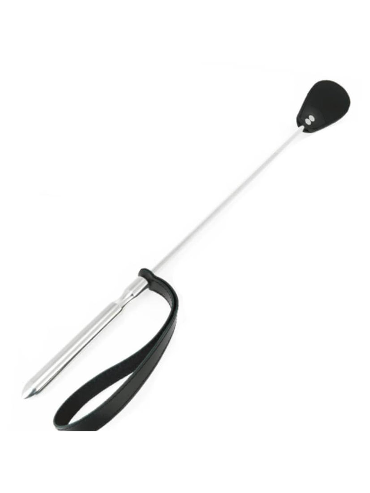 Metal Hard Metal & Leather Whip