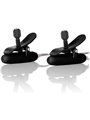 California Exotics - Vibr Heated Nipple Teasers Black