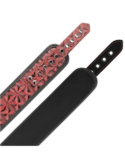 Begme - Red Edition Collar with Nipple Clamps with Neoprene Lining