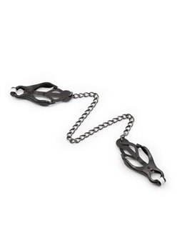 Ohmama Fetish - Japanese Nipple Clamps With Black Chain