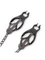 Ohmama Fetish - Japanese Nipple Clamps With Black Chain