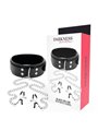 Darkness - Collar with Nipple Clamps Black