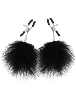 Darkness - Pinze Strizza Capezzoli Nipple Clamps Pelliccia