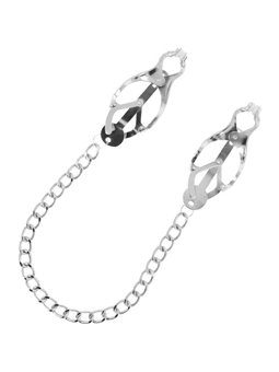 Darkness - Pinze per Capezzoli Nipple Clamps With Chain