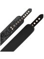 Begme Black Edition - Collare in Pelle Vegana con Morsetti per Capezzoli
