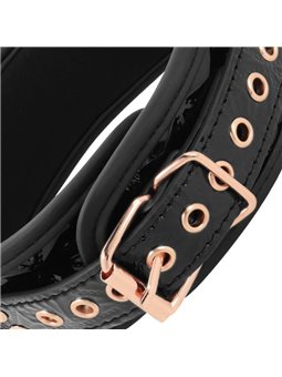 Begme - Black Edition Collar with Nipple Clamps with Neoprene Lining