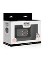 Begme Black Edition - Collare in Pelle Vegana con Morsetti per Capezzoli