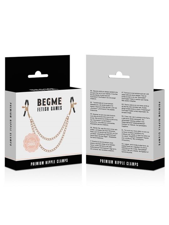 Begme - Black Edition Premium Nipple Clamps