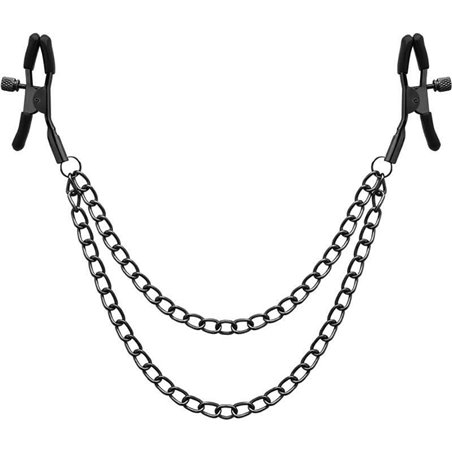 Begme - Red Edition Nipple Clips with Chain