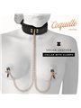 Coquette Chic Desire - Fantasy Nipple Clamp Necklace with Neoprene Lining