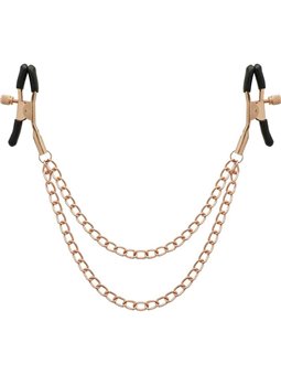 Coquette Chic Desire - Pinze Regolabili per Capezzoli con Catena Dorata