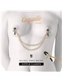Coquette Chic Desire - Pinze Regolabili per Capezzoli con Catena Dorata
