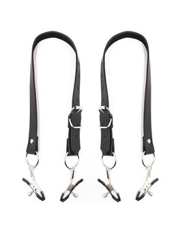 Ohmama Fetish - Clitoris Clamps With Leg Straps
