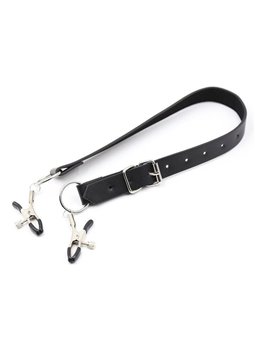 Ohmama Fetish - Clitoris Clamps with Leg Straps