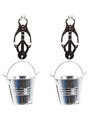 Ohmama Fetish Nipple Clamps with Buckets