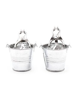 Ohmama Fetish Nipple Clamps with Buckets