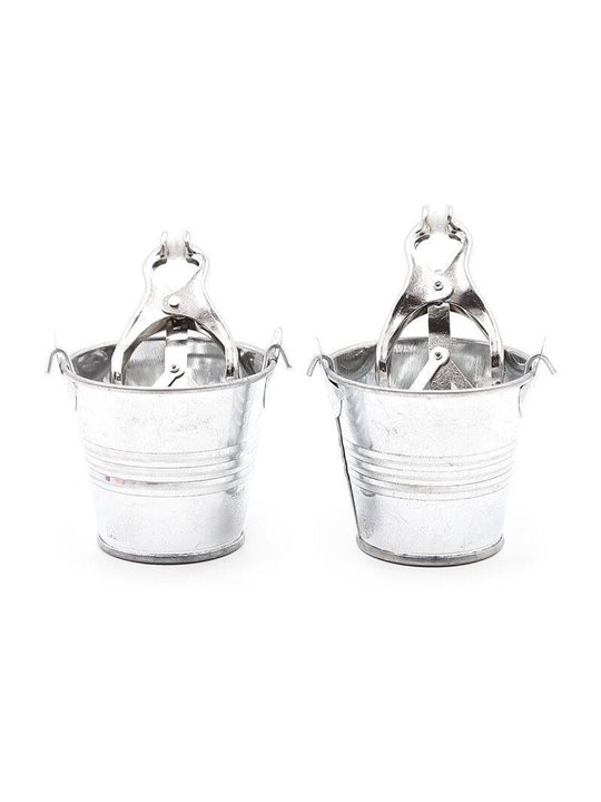 Ohmama Fetish Nipple Clamps with Buckets