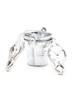 Ohmama Fetish Nipple Clamps with Buckets