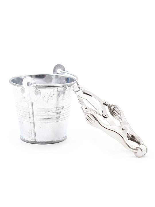 Ohmama Fetish Nipple Clamps with Buckets