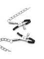 Ohmama Fetish Black Ball Gag with Nipple Clamps