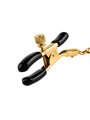 Fetish Fantasy Gold - Pinze per Capezzoli Fetish Fantasy Gold Chain Nipple Clamps