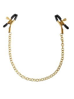 Fetish Fantasy Gold - Pinze per Capezzoli Fetish Fantasy Gold Chain Nipple Clamps