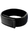 Leather Body - Adjustable Leather Strap with Velcro for Penis Black